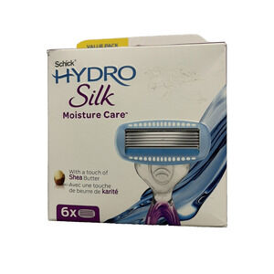 Schick Hydro Silk Razor Blade Refills for Women, 6 Count